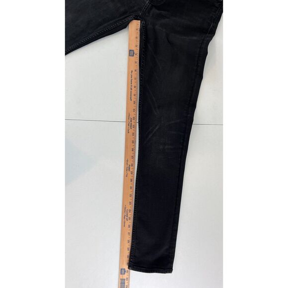 The Rising Sun MFG Co. Men's Skinny Fit Black Jeans Stretch Cotton Size 33 - Picture 9 of 10